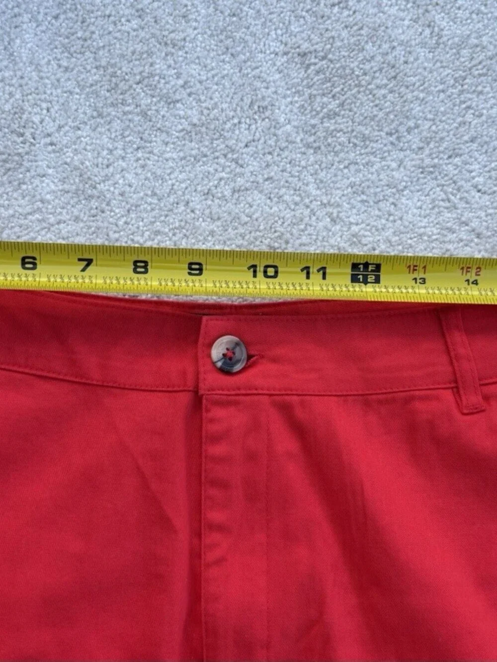 Ellos Women's Bermuda Shorts Red Size 14